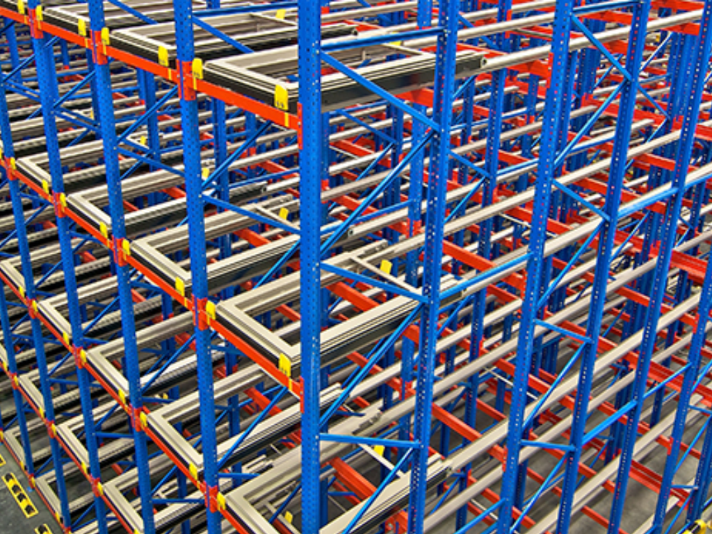 Push-Back Pallet Racking In Uae
